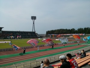 パルセイロ戦の入場時